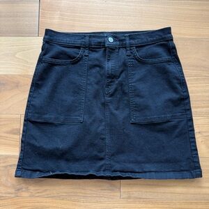 Banana Republic Black Denim Skirt size 30